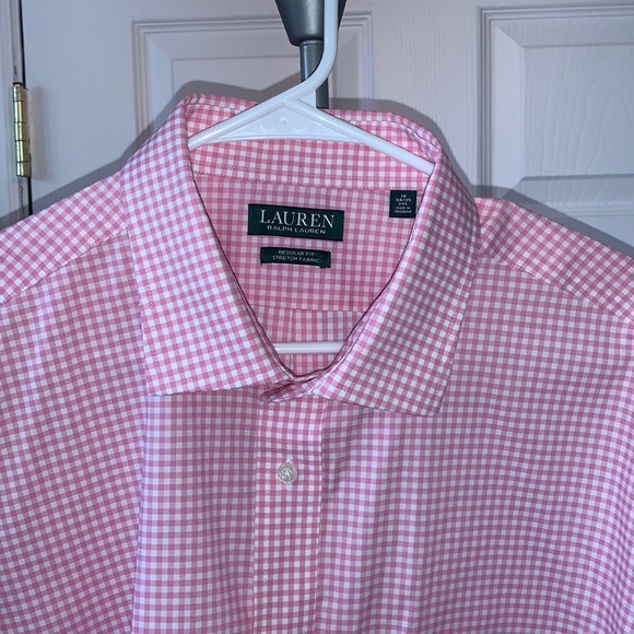 Men’s Lauren Ralph Lauren checkered button down shirt - Picture 2 of 3